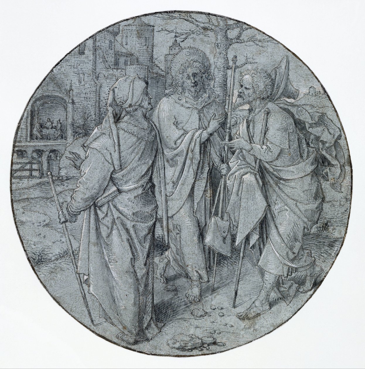 Kristus i Emmaus av Jan de Beer