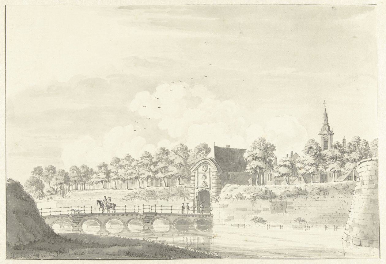 St. Nicholas-porten i Namur av Jan de Beijer