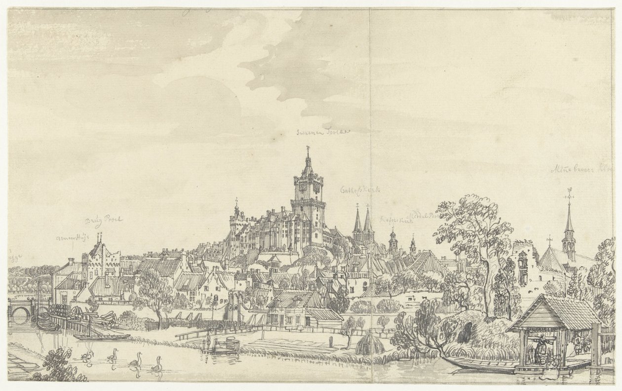 Utsikt over Kleve av Jan de Beijer