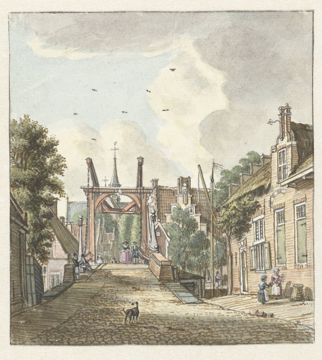 Ansikt i Alphen aan de Rijn av Jan de Beijer