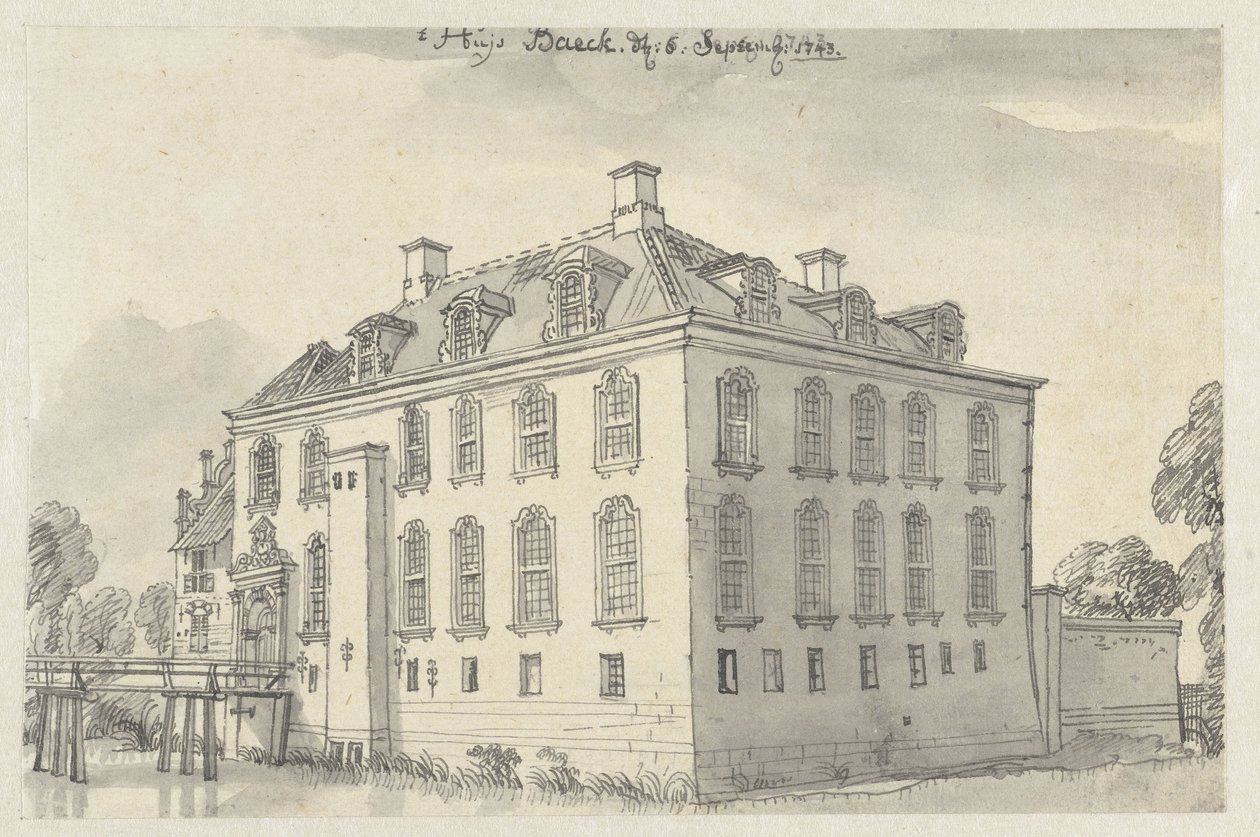 Huset Baeck av Jan de Beijer