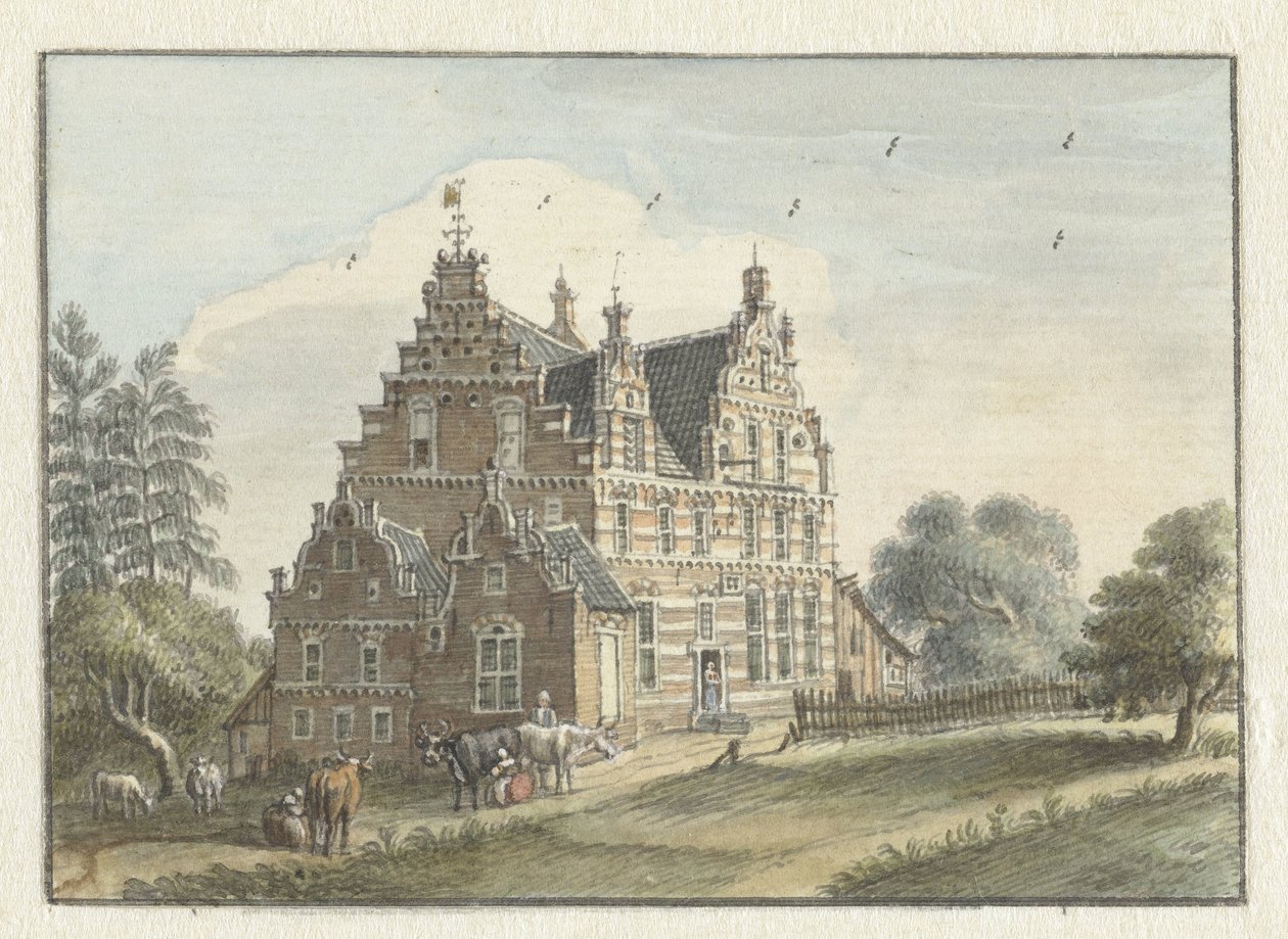 House Den Dam nær Zutphen av Jan de Beijer