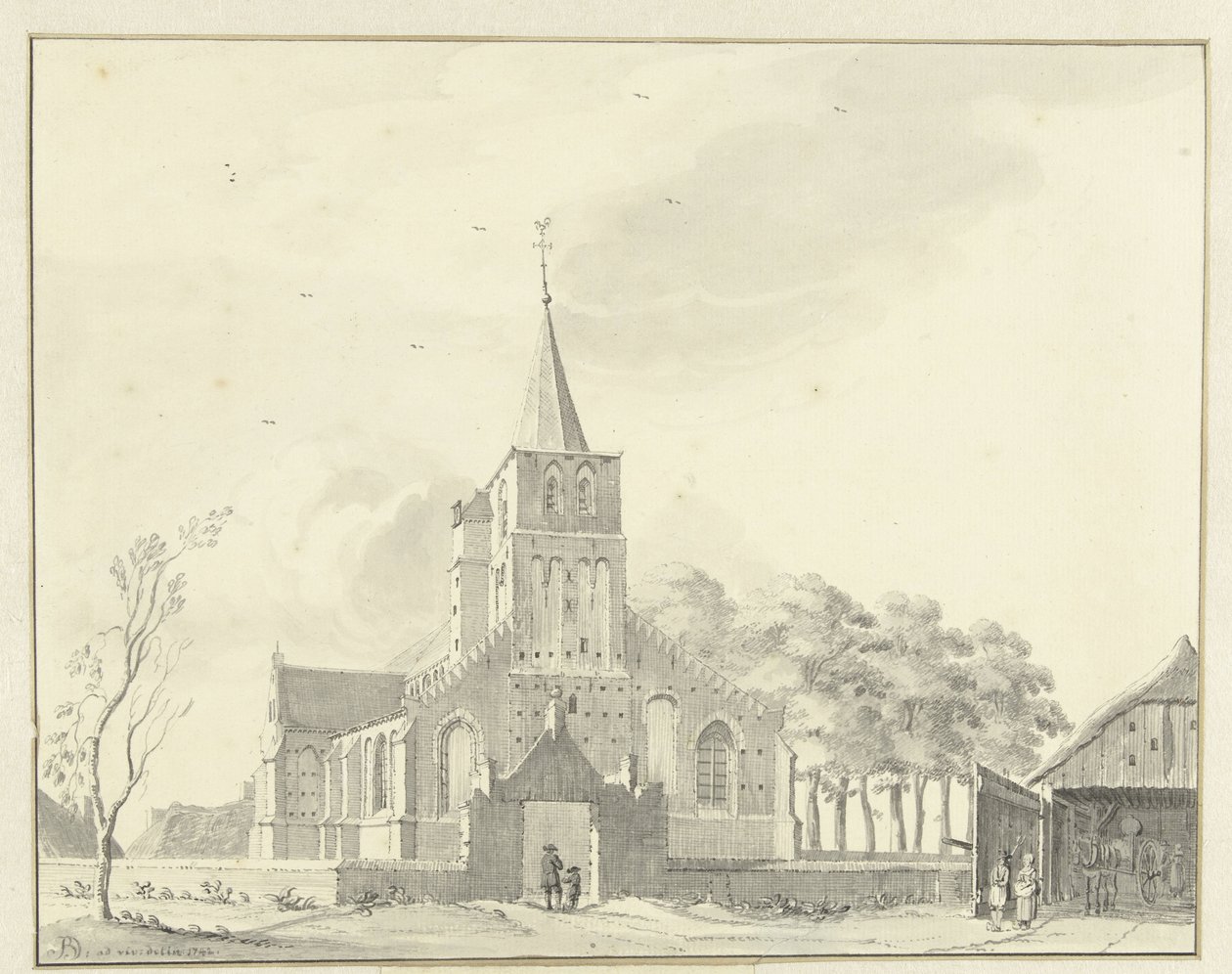 Tongeren kirke av Jan de Beijer