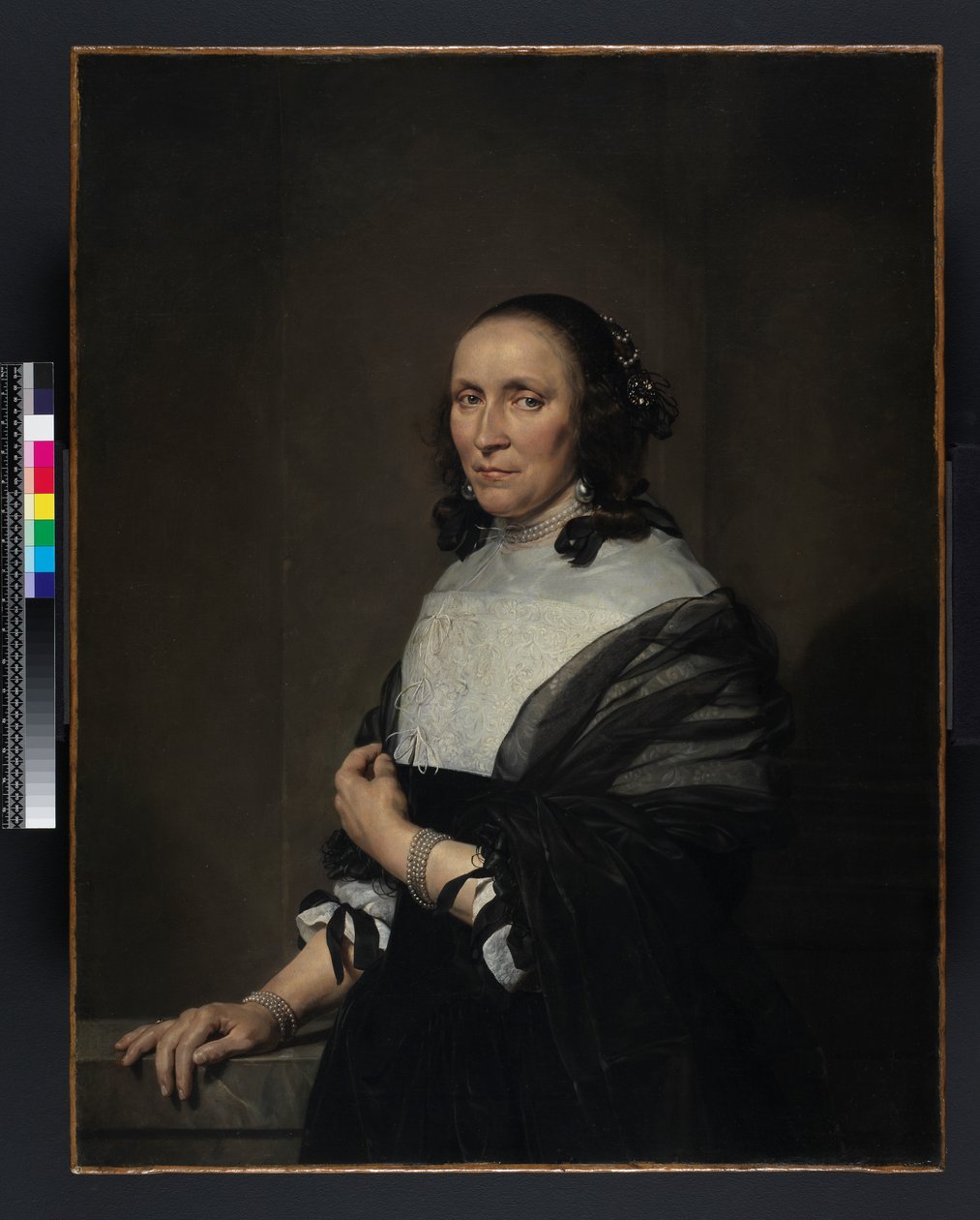 Portrett av en kvinne, 1660 av Jan de Bray