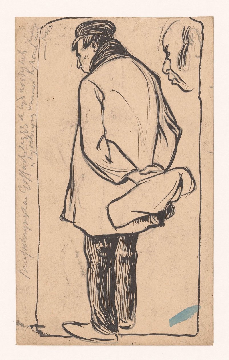 stående mann av Jan de Waardt