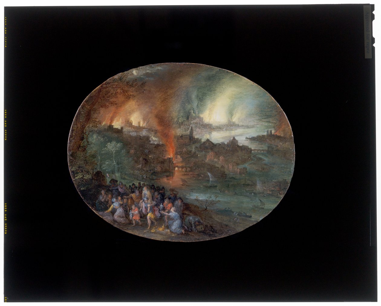 Aeneas og Anchises av Jan the Elder Brueghel