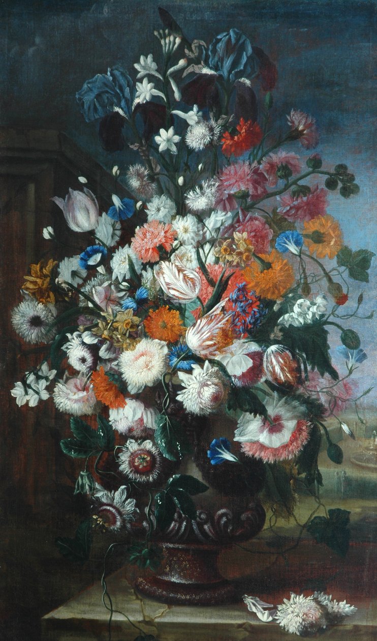 Blomster, 1682 av Jan van Huysum