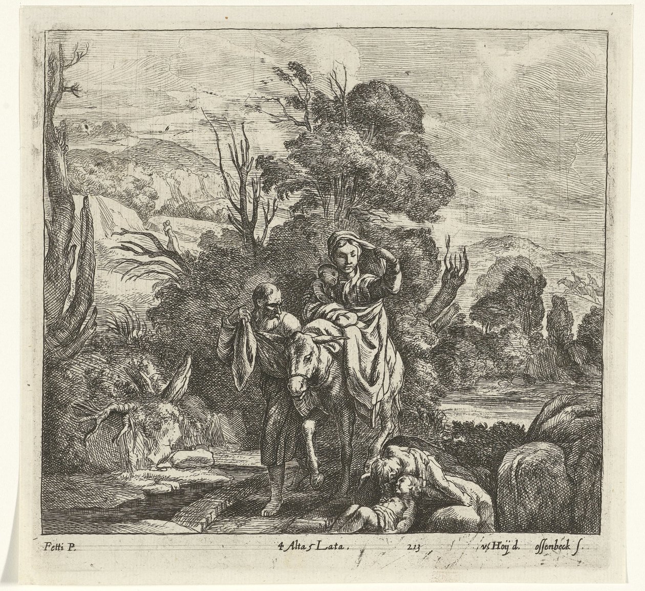 Fly til Egypt av Jan van Ossenbeeck