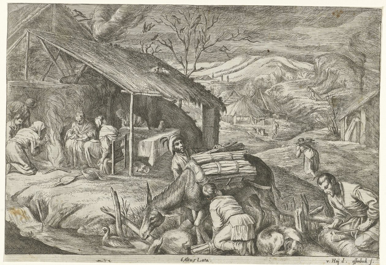 Vinter The Four Seasons (serietittel) av Jan van Ossenbeeck
