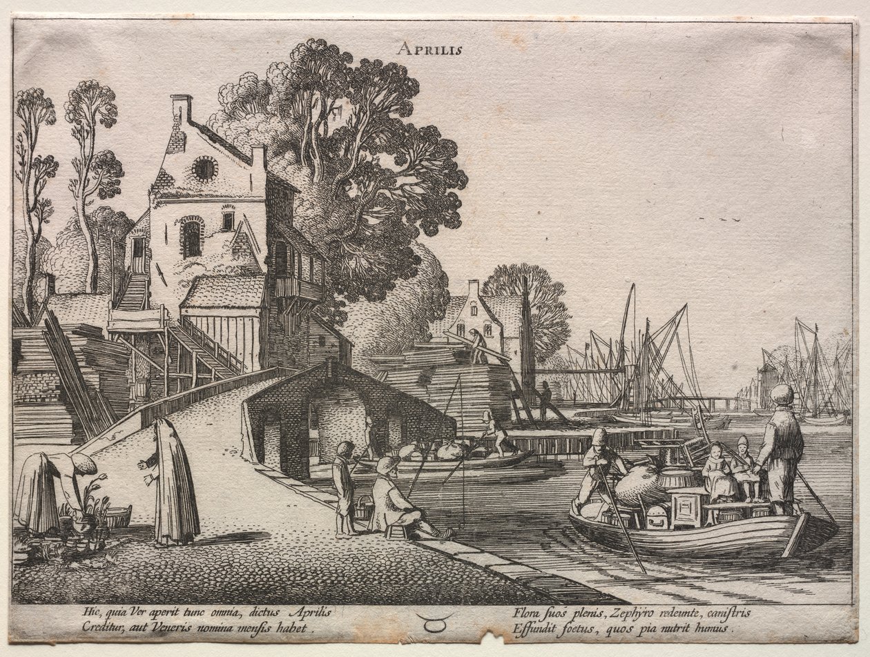 De tolv månedene: april av Jan van de Velde II