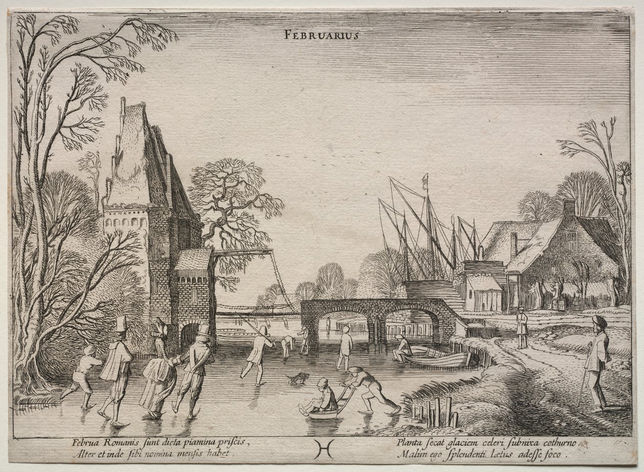 De tolv månedene: februar av Jan van de Velde II