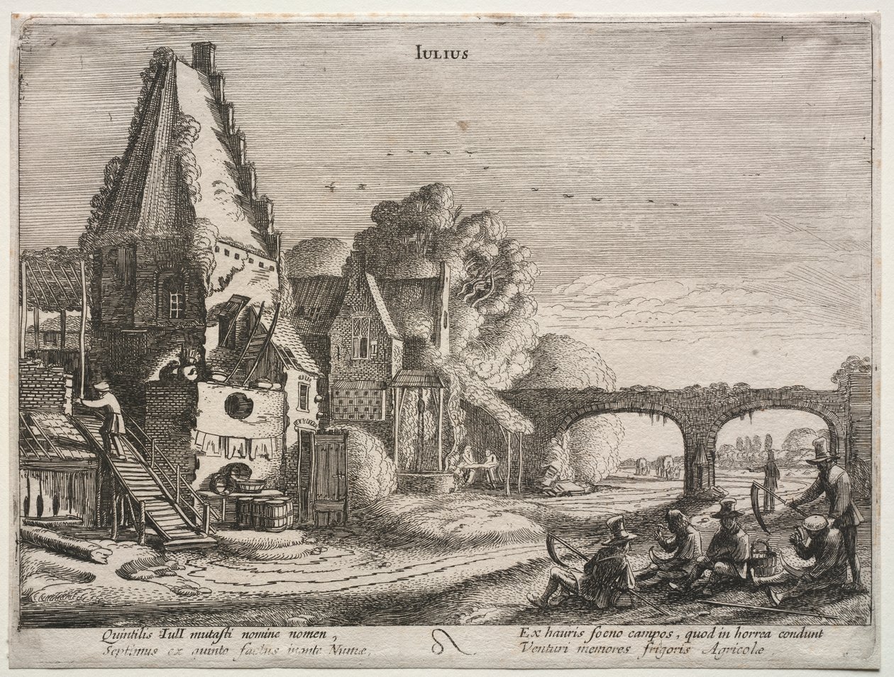 De tolv månedene: juli av Jan van de Velde II