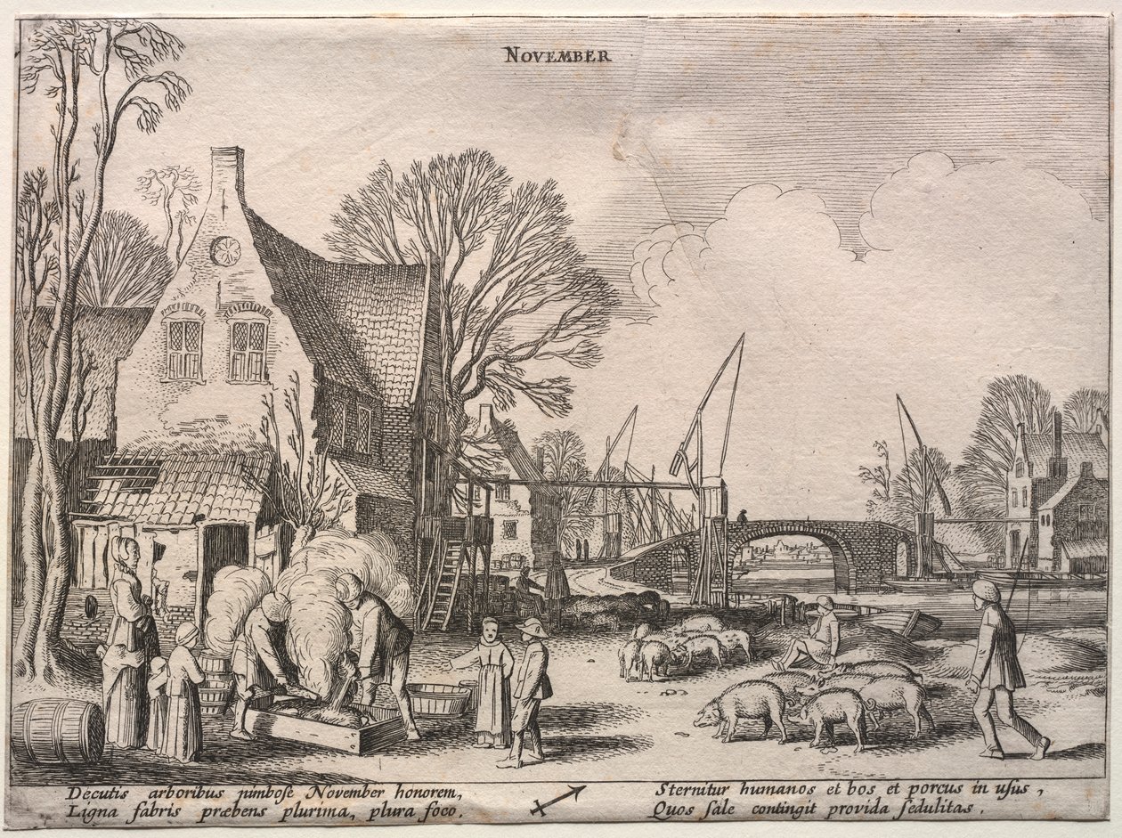 De tolv månedene: november av Jan van de Velde II
