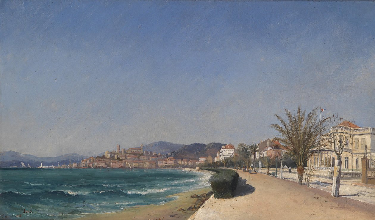 Utsikt over promenaden i Cannes av Janci