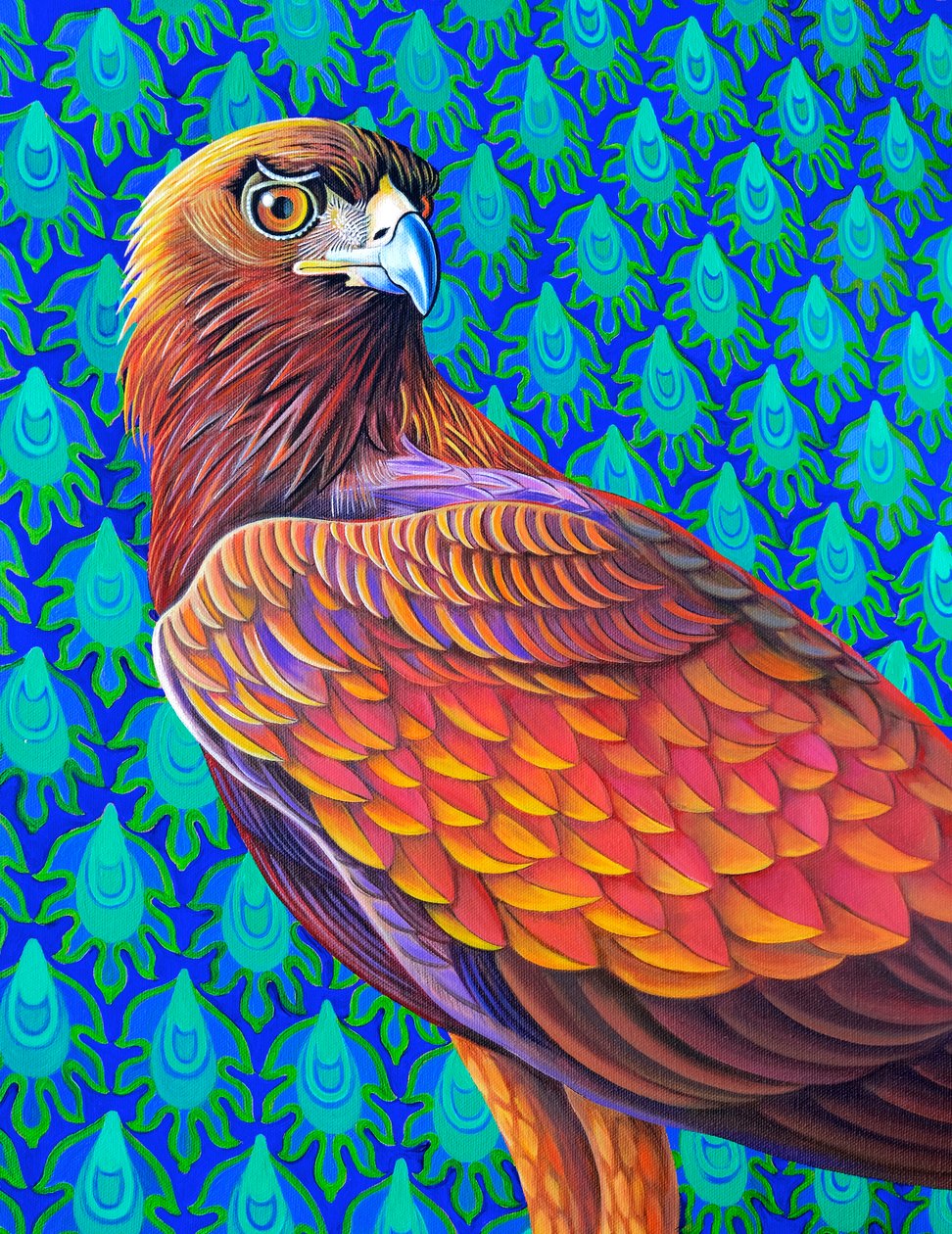 Kongeørn, 2017, av Jane Tattersfield