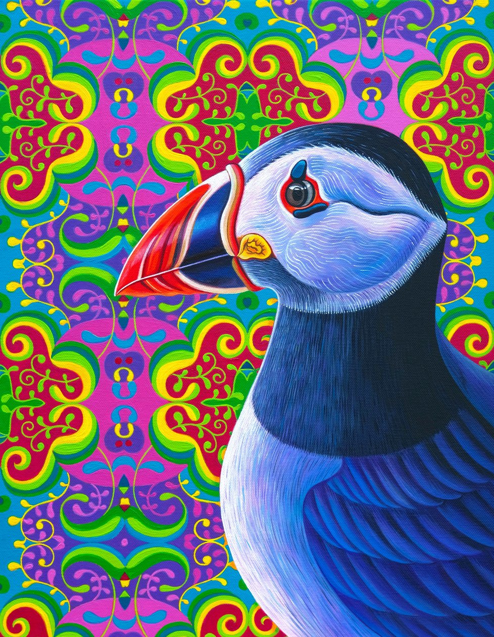 Lundefugl, 2018, av Jane Tattersfield