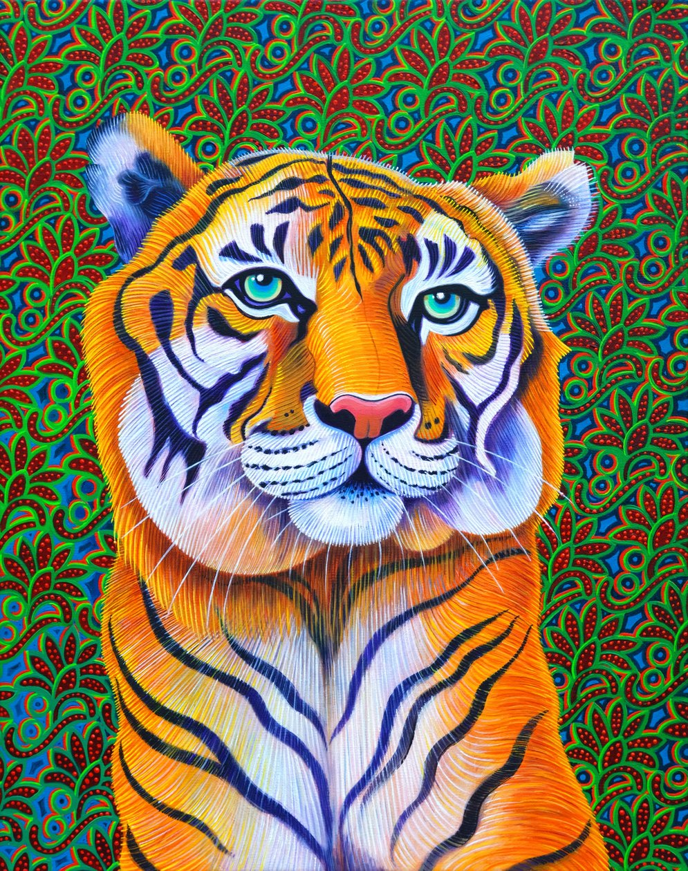 Tiger, 2018, av Jane Tattersfield