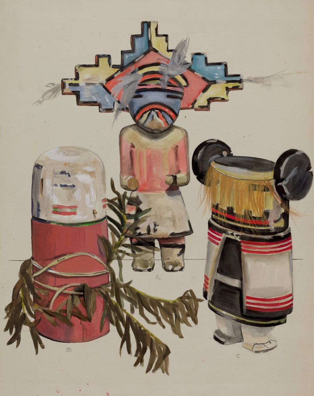 Kachina dukke av Jane Iverson