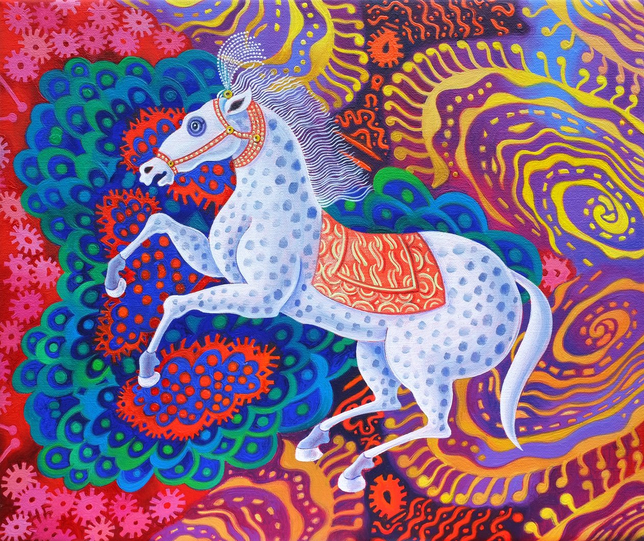Circus Horse, 2016, av Jane Tattersfield