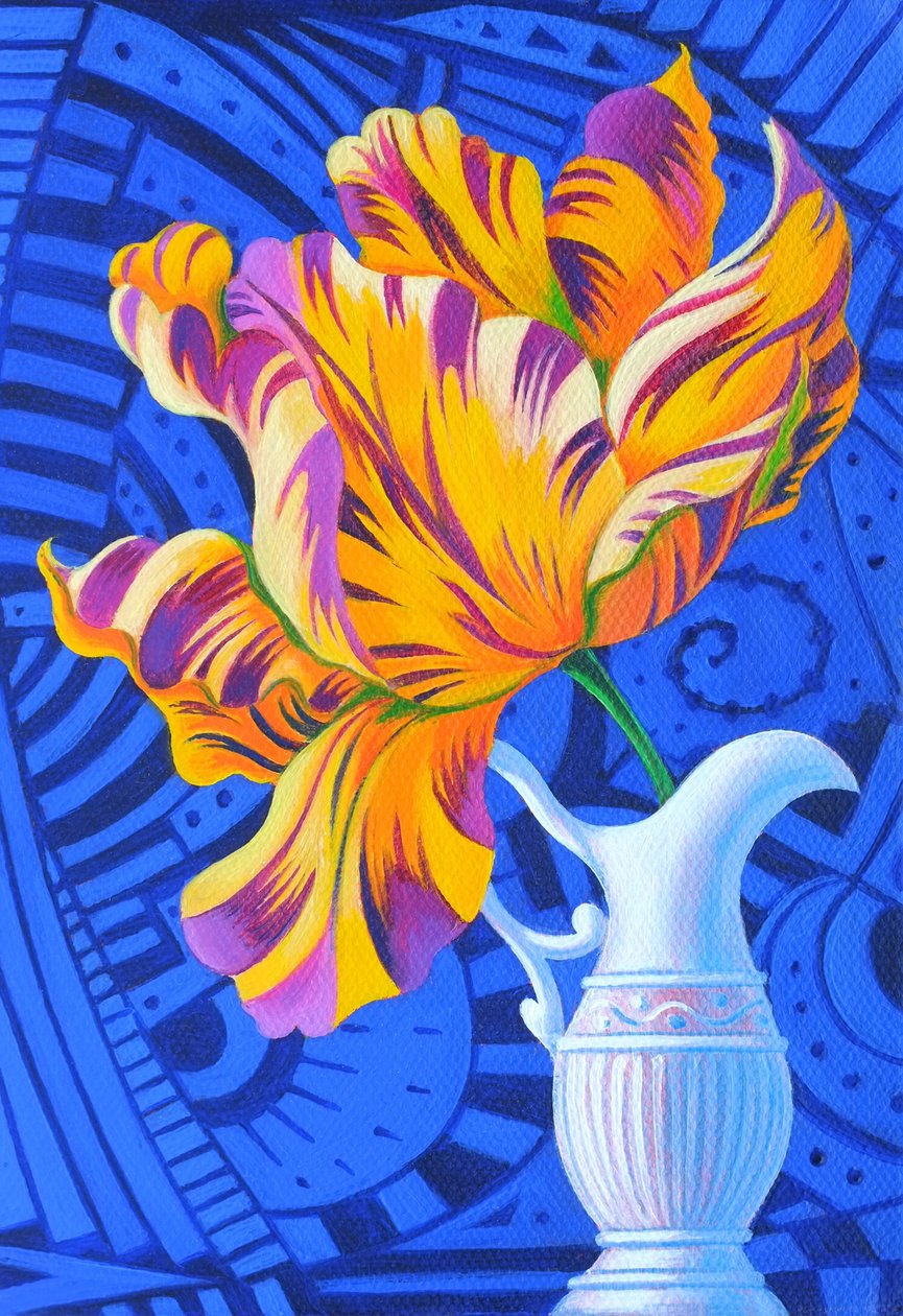 Tulipan, 2014, av Jane Tattersfield