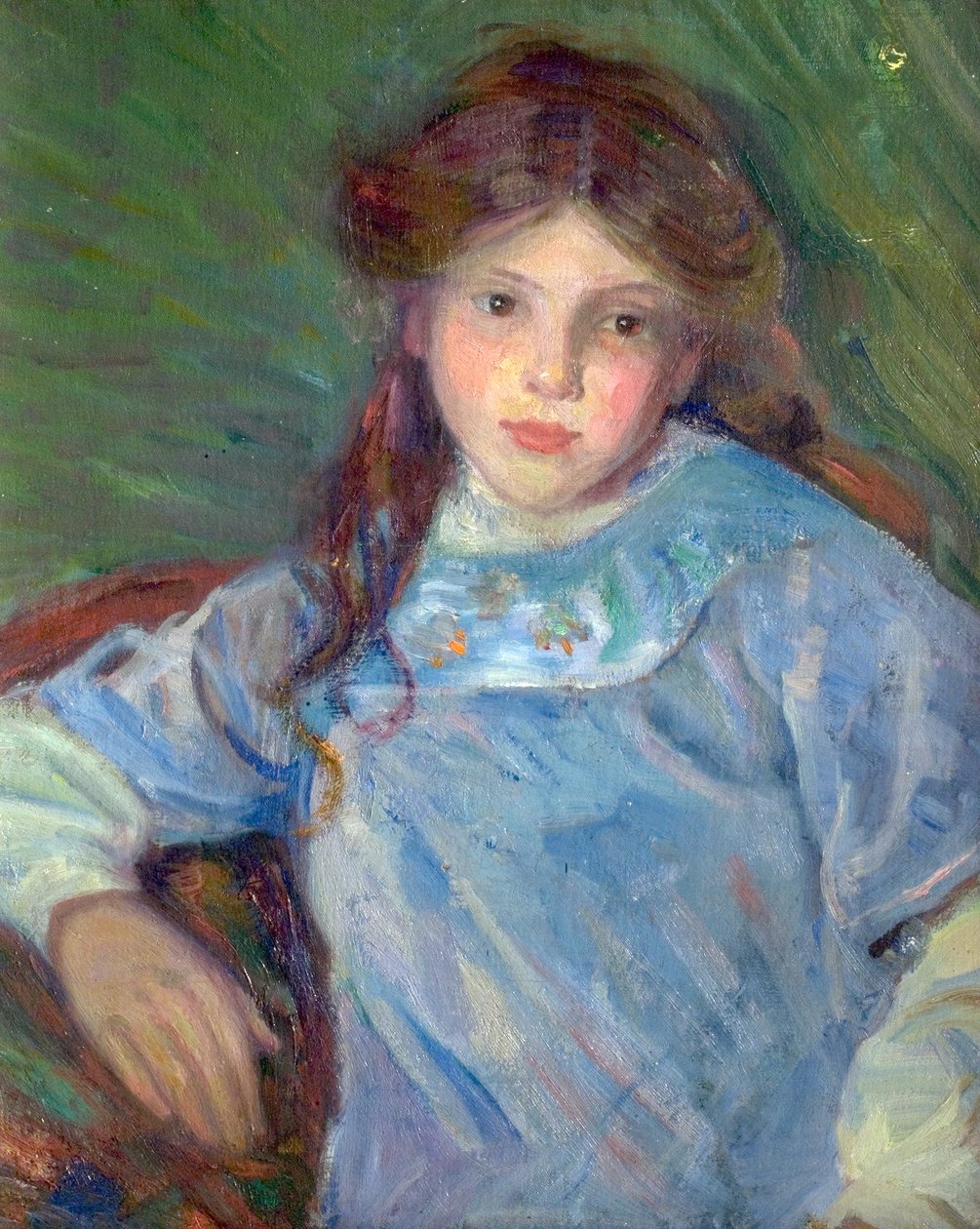 Cecilia (olje på lerret) av Janine Forbes Robertson