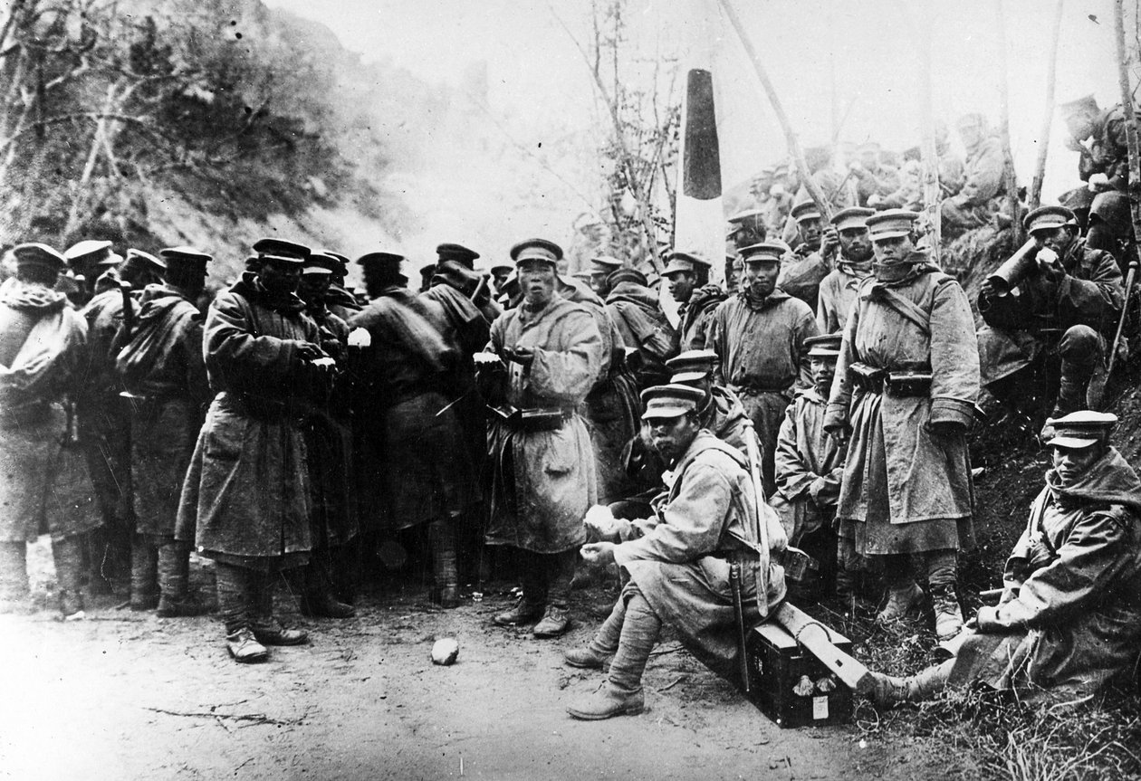 Sannsynligvis japanske tropper i Kina, ca. 1930-tallet av Japanese Photographer