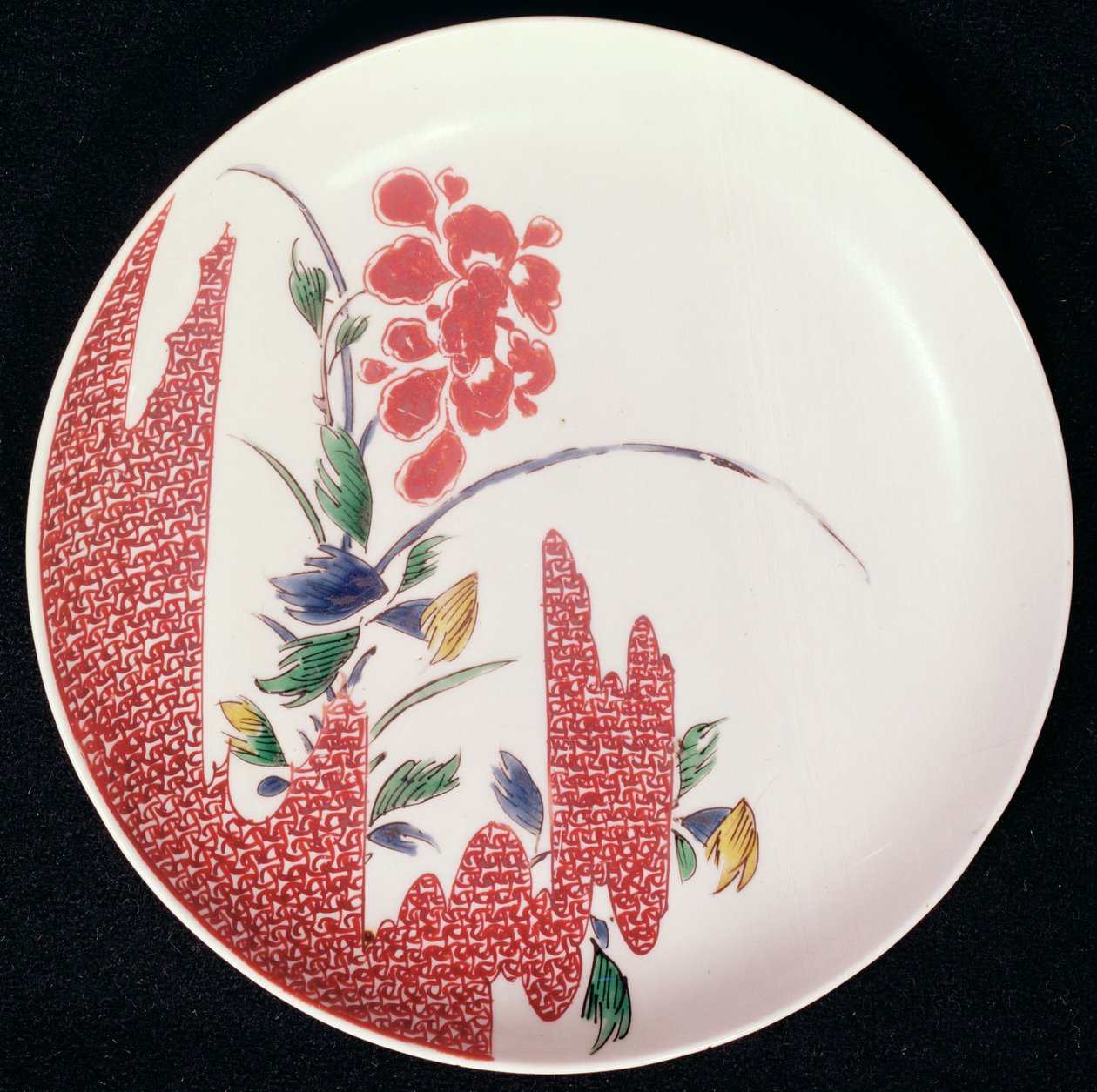 Nabeshima tallerken, ca. 1716-35 (porselen) av Japanese School