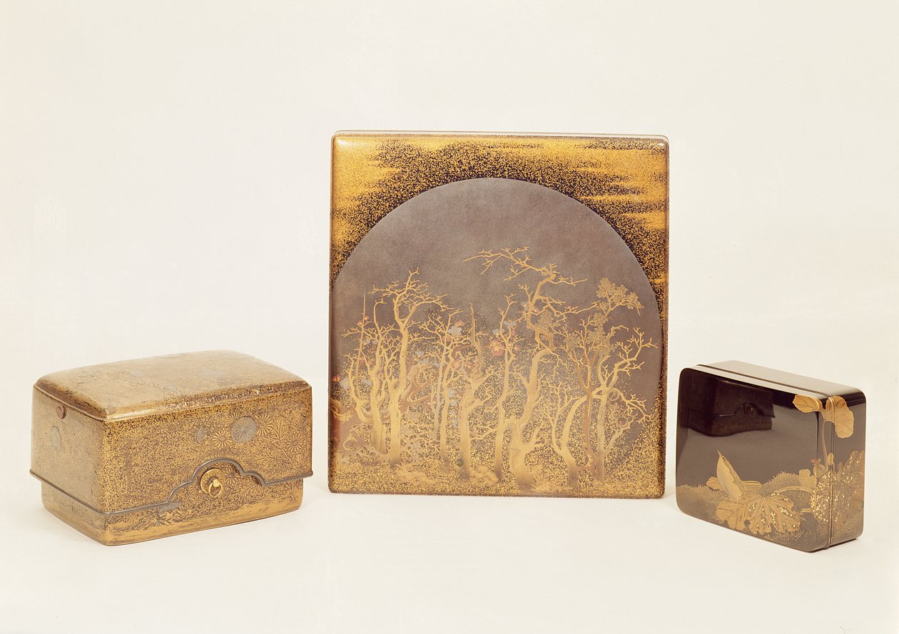 Skriveboks, ca. 1830 (lakk) av Japanese School