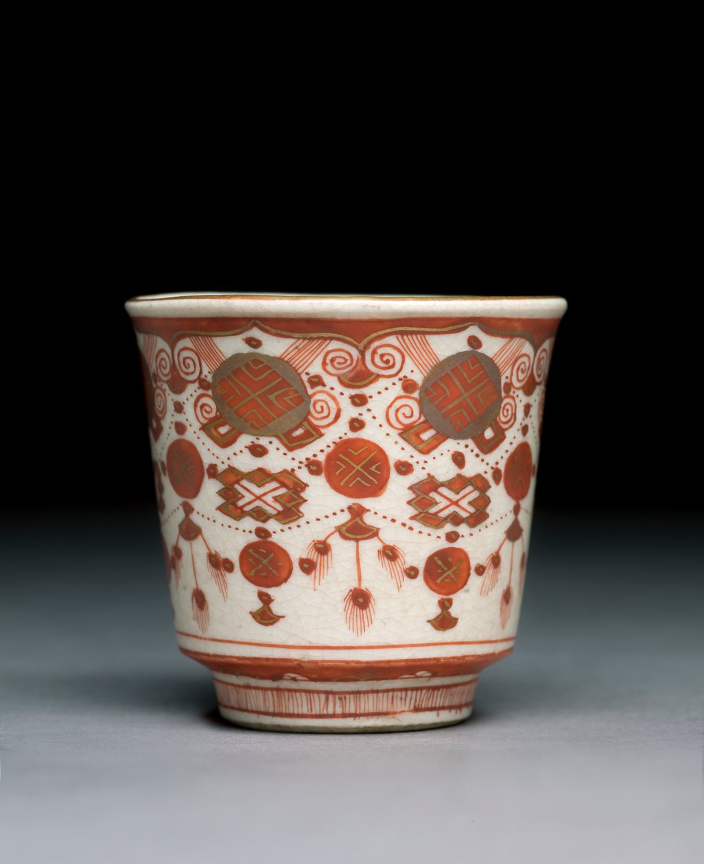 Cup, Kaga-provinsen, Meiji-tiden (porselen) av Japanese School