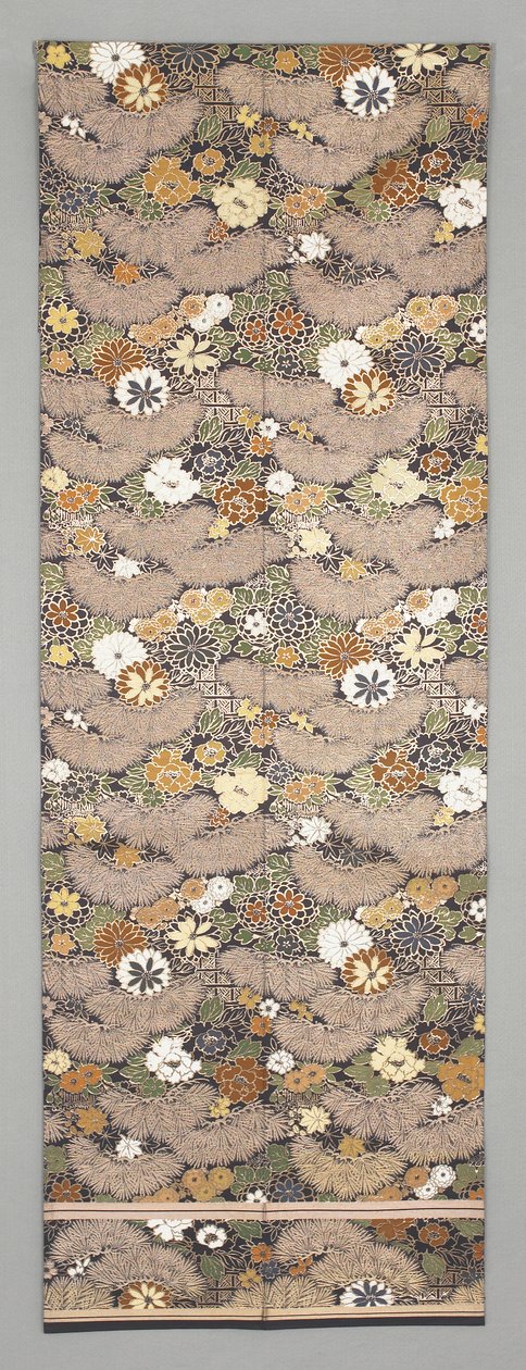 Obi Fragment av Japanese School