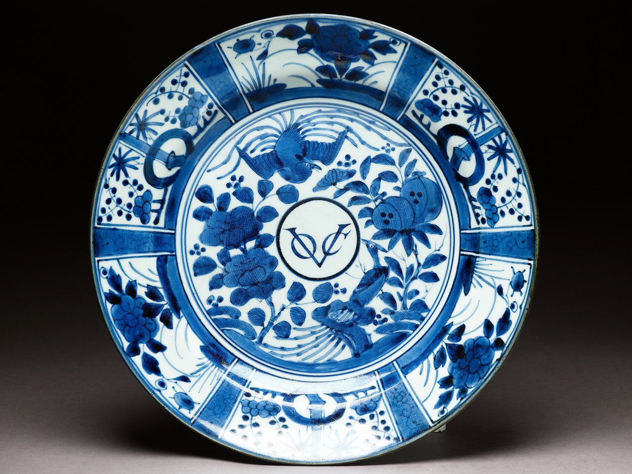 Plate, Edo-periode av Japanese School