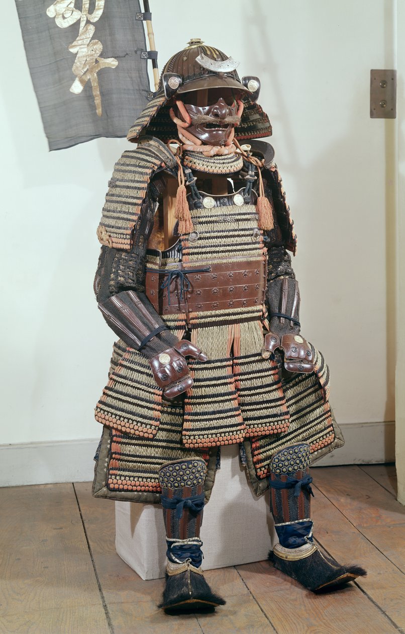 Samurai Warriors rustning av Japanese School