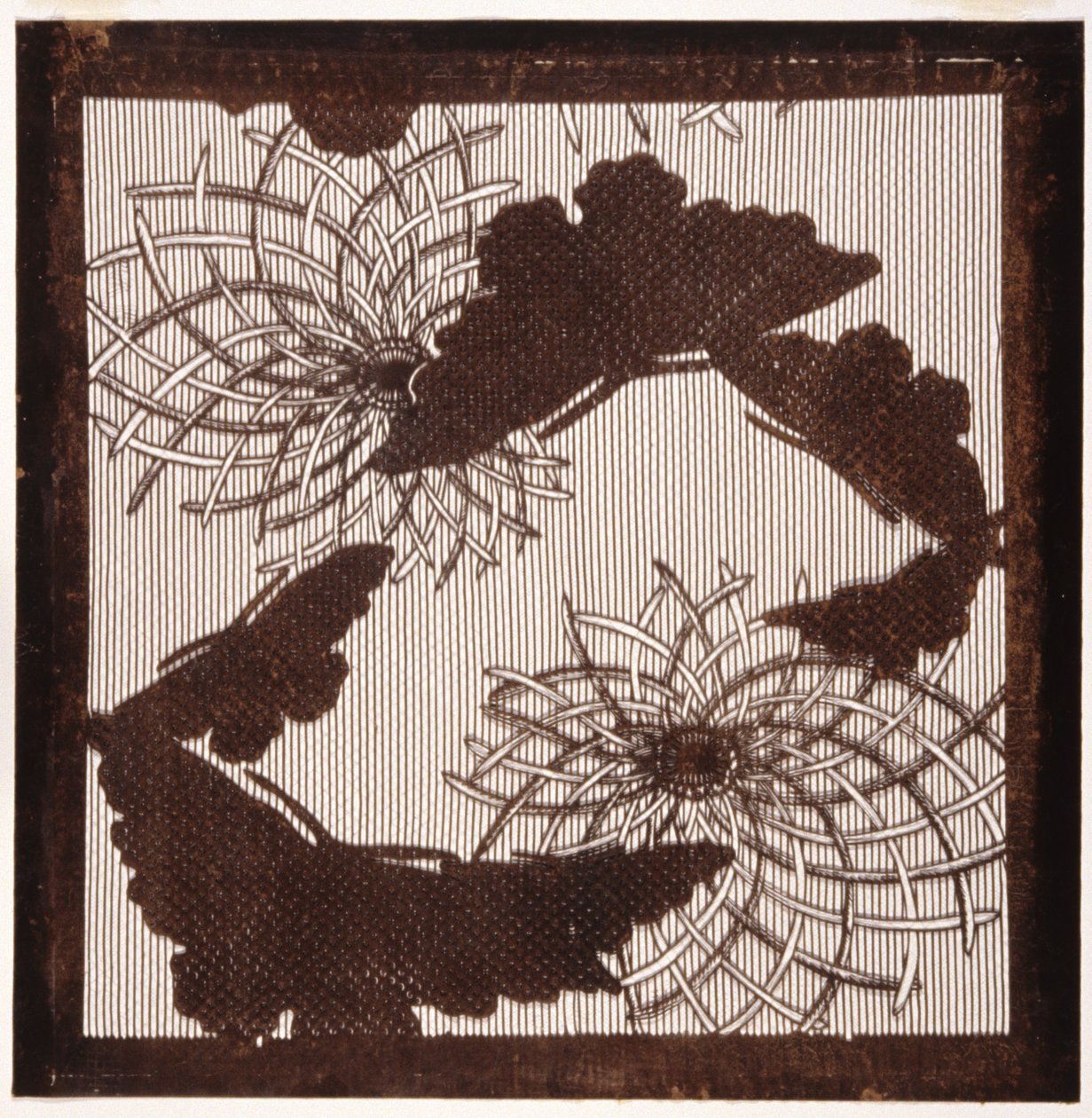 Stencil (papir) av Japanese School
