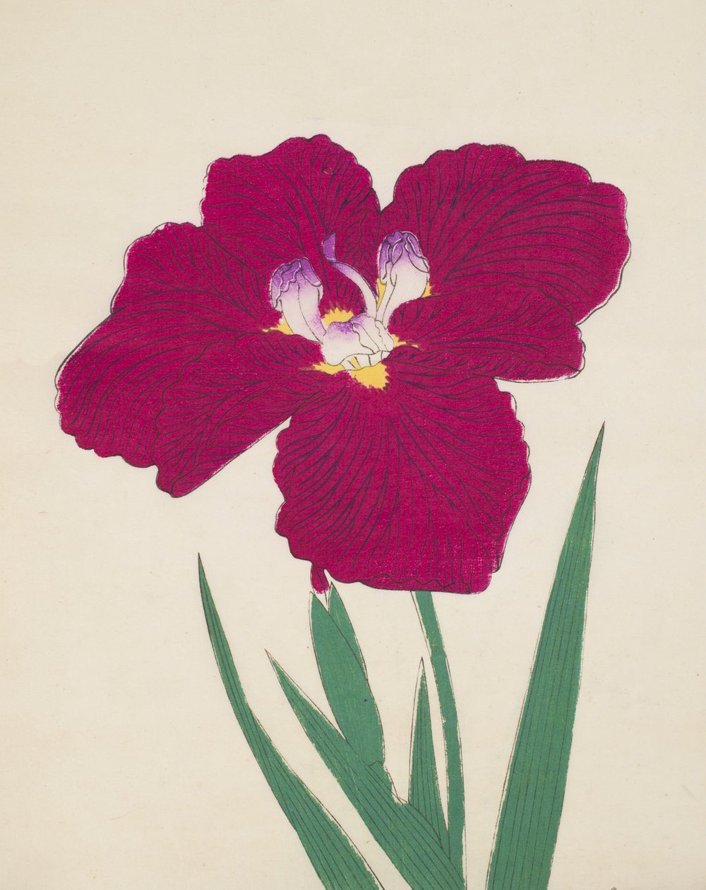 Tai-Hei-Raku, nr. 18, 1890 (treblokktrykk i farger) av Japanese School