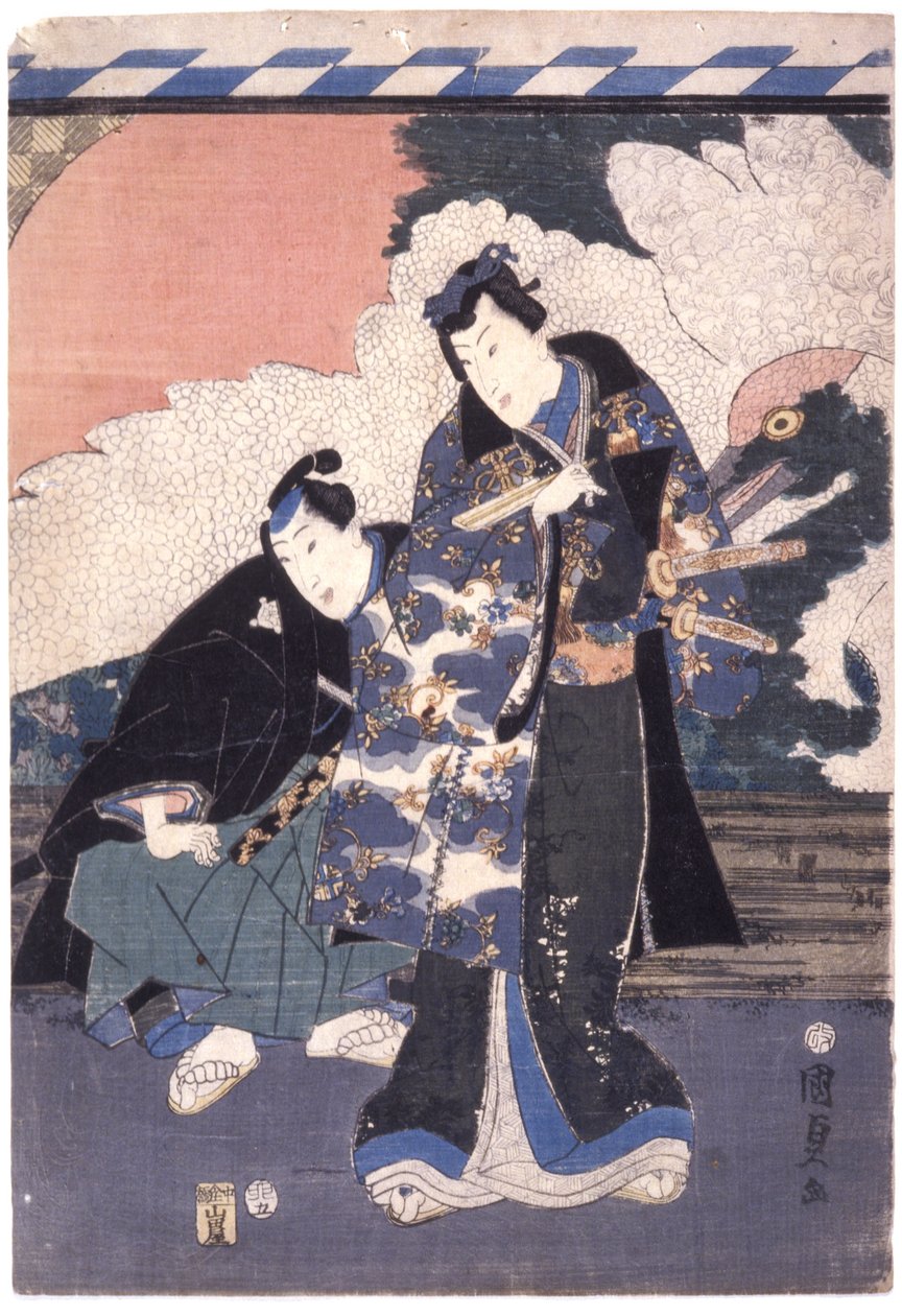 Unchi ted (Segawa Kikunojo V/Shinzo Funahashi) av Japanese School