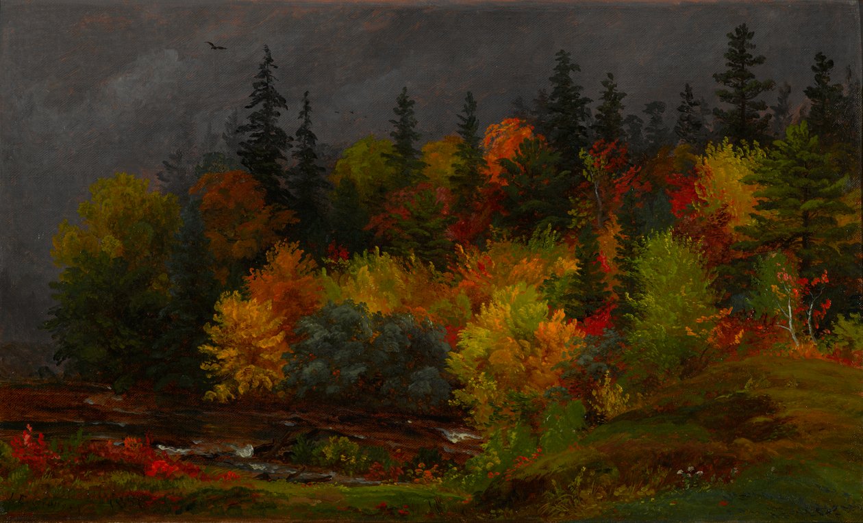 Høstløvverk av Jasper Francis Cropsey