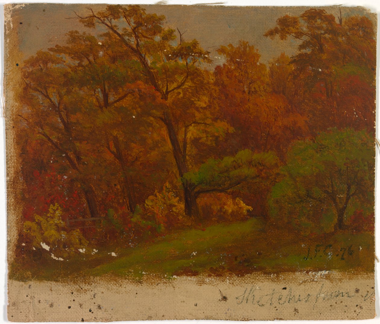 Uten tittel, 1876. av Jasper Francis Cropsey