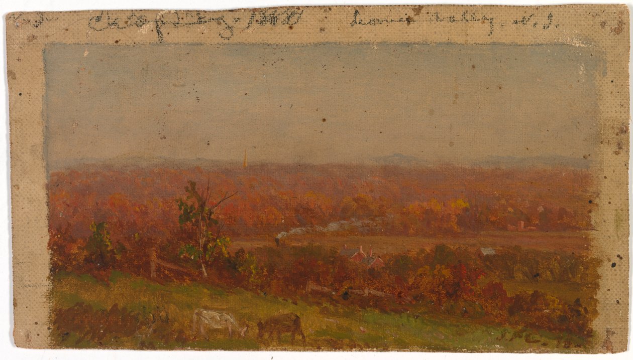 Uten tittel, 1880. av Jasper Francis Cropsey
