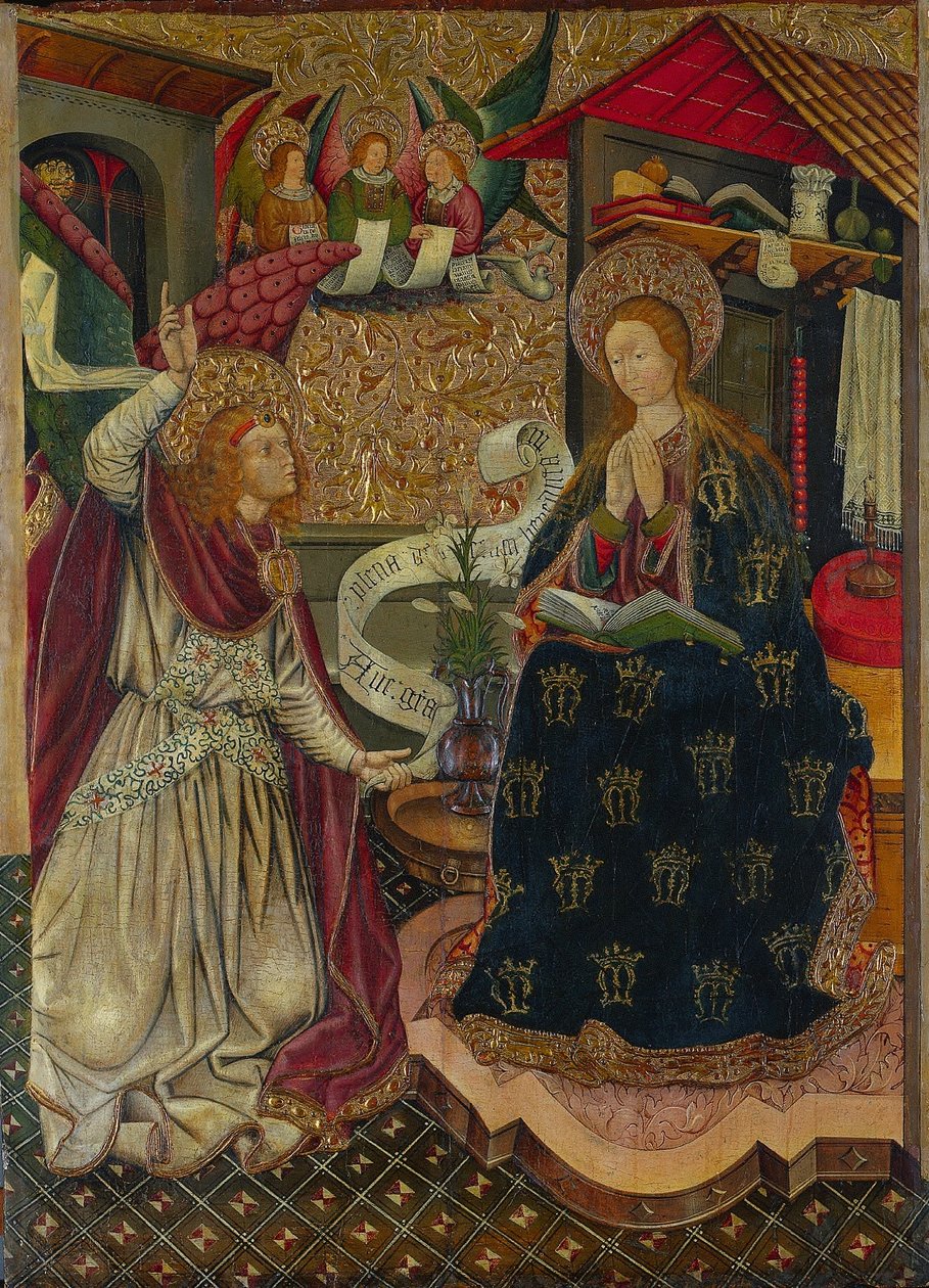 Bebudelsen, ca. 1457. av Jaume Ferrer