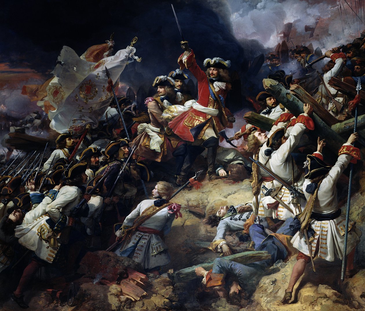 Slaget ved Denain, 24. juli 1712, 1839 av Jean Alaux