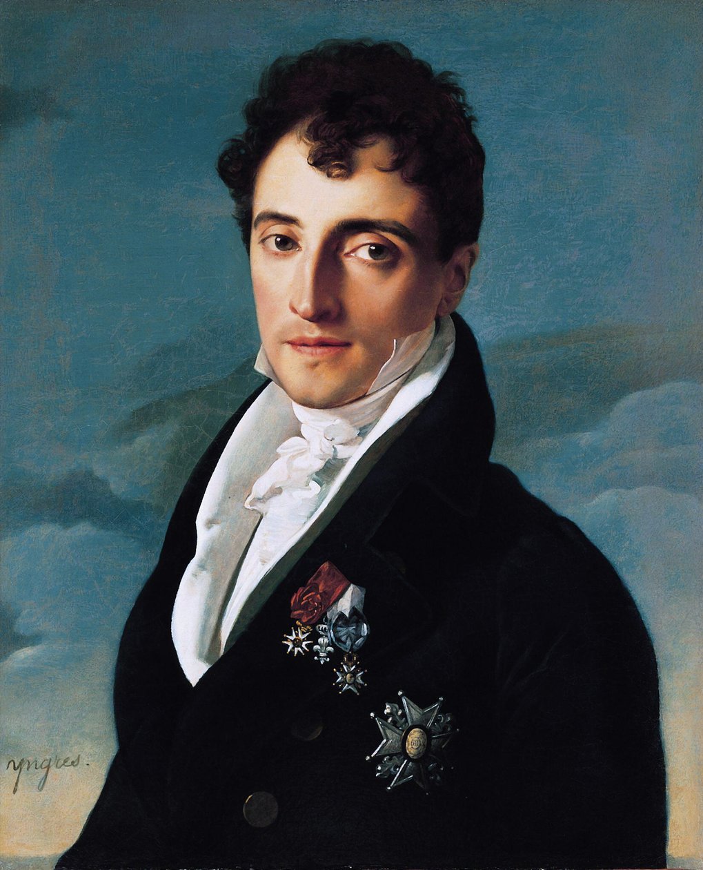 Baron Joseph-Pierre Vialetès de Mortarieu av Jean Auguste Dominique Ingres