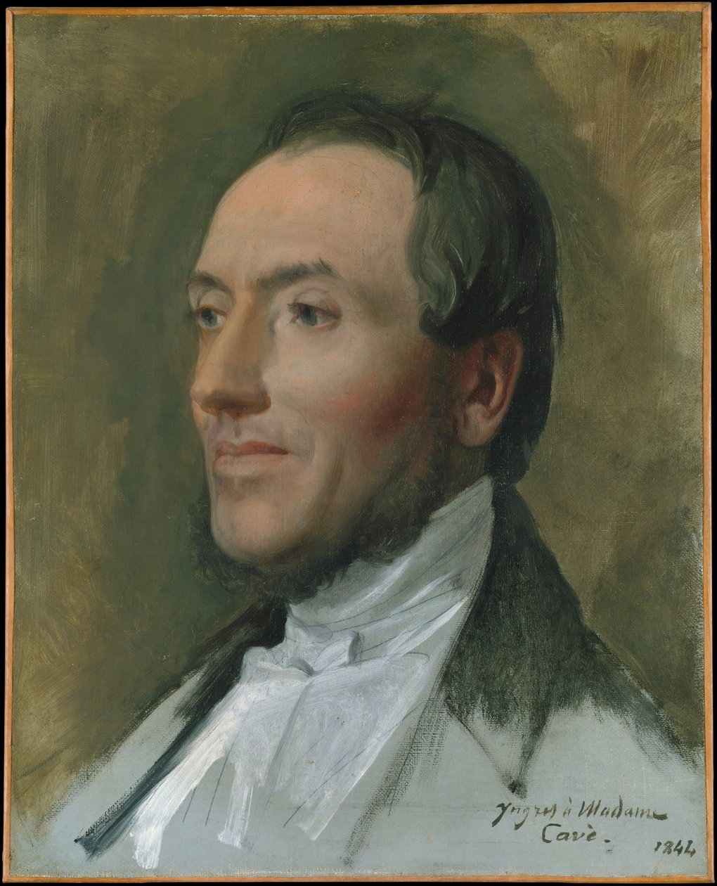 Edmond Cavé (1794–1852) av Jean Auguste Dominique Ingres