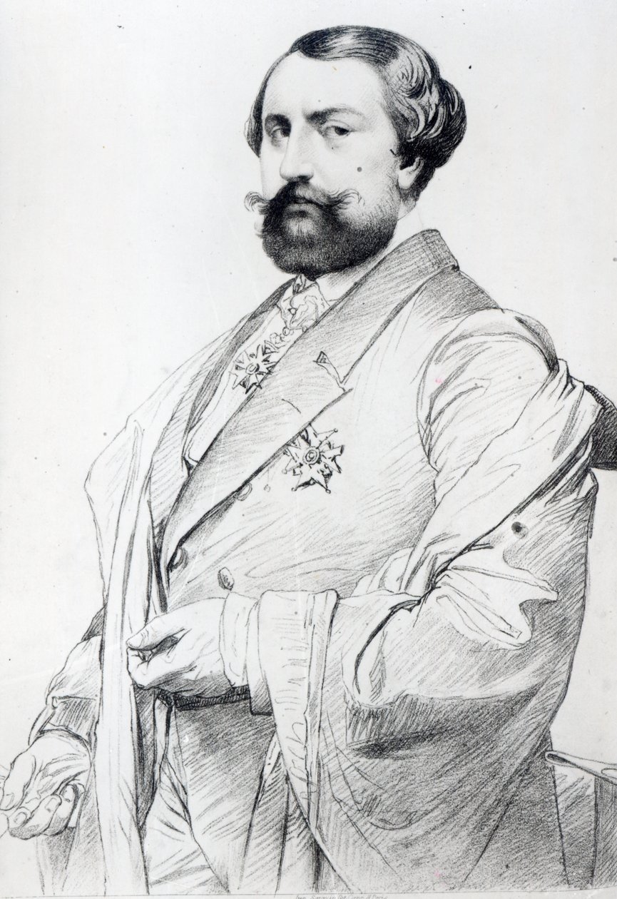 Le Comte de Nieuwerkerke av Jean Auguste Dominique Ingres