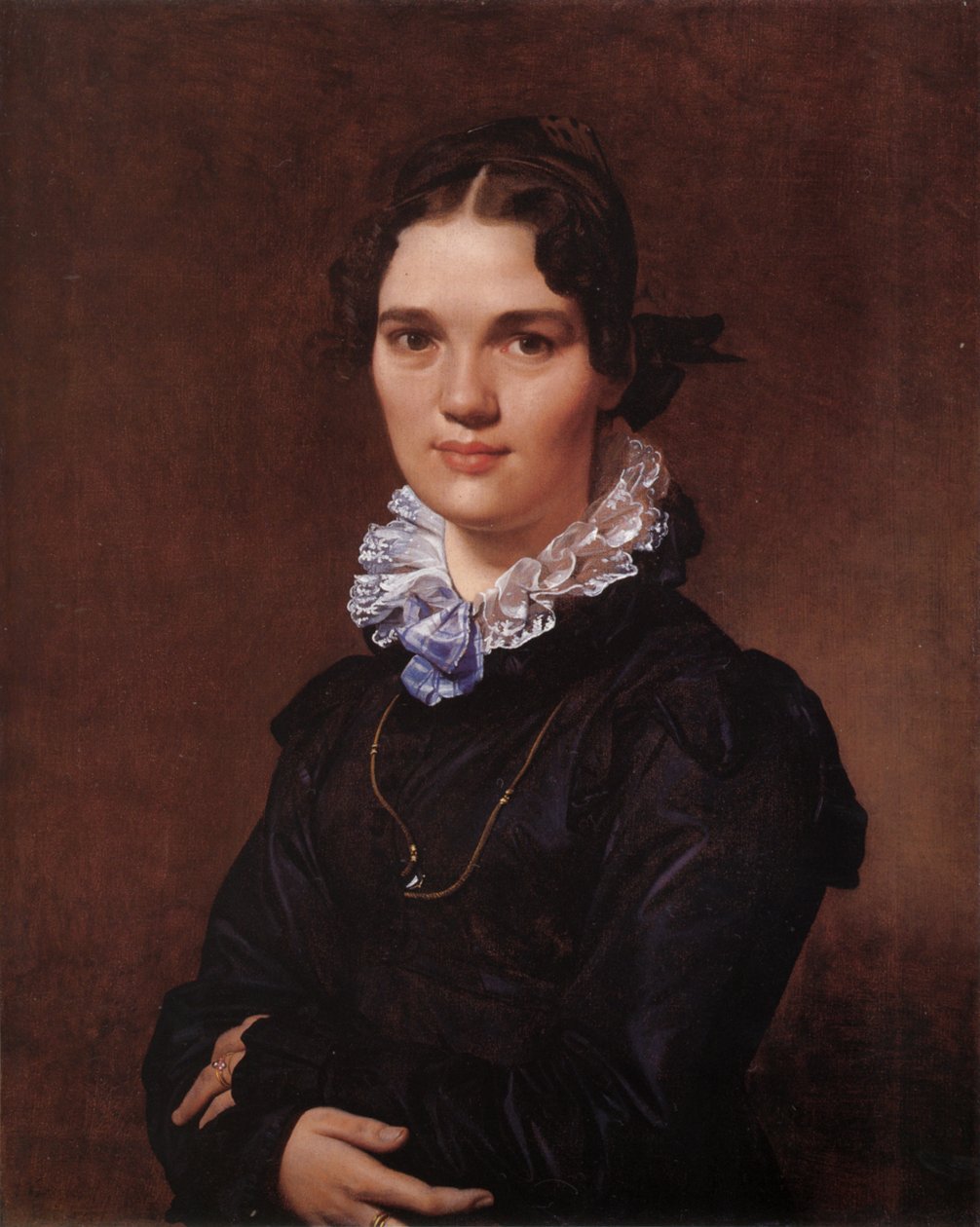 Frøken Jeanne-Suzanne-Catherine Gonin av Jean Auguste Dominique Ingres