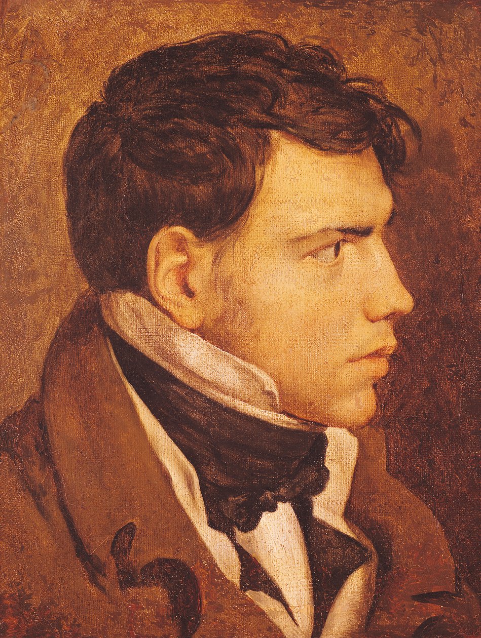 Portrett av en ung mann av Jean Auguste Dominique Ingres