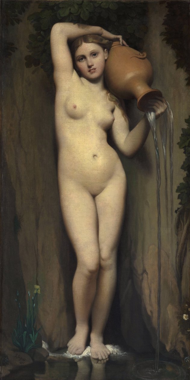 Våren av Jean Auguste Dominique Ingres