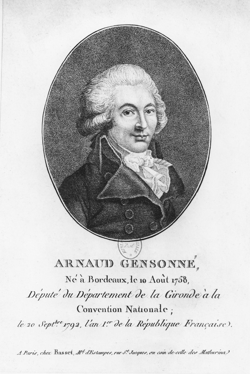 Arnaud Gensonne av Jean Baptiste Antoine Guibert