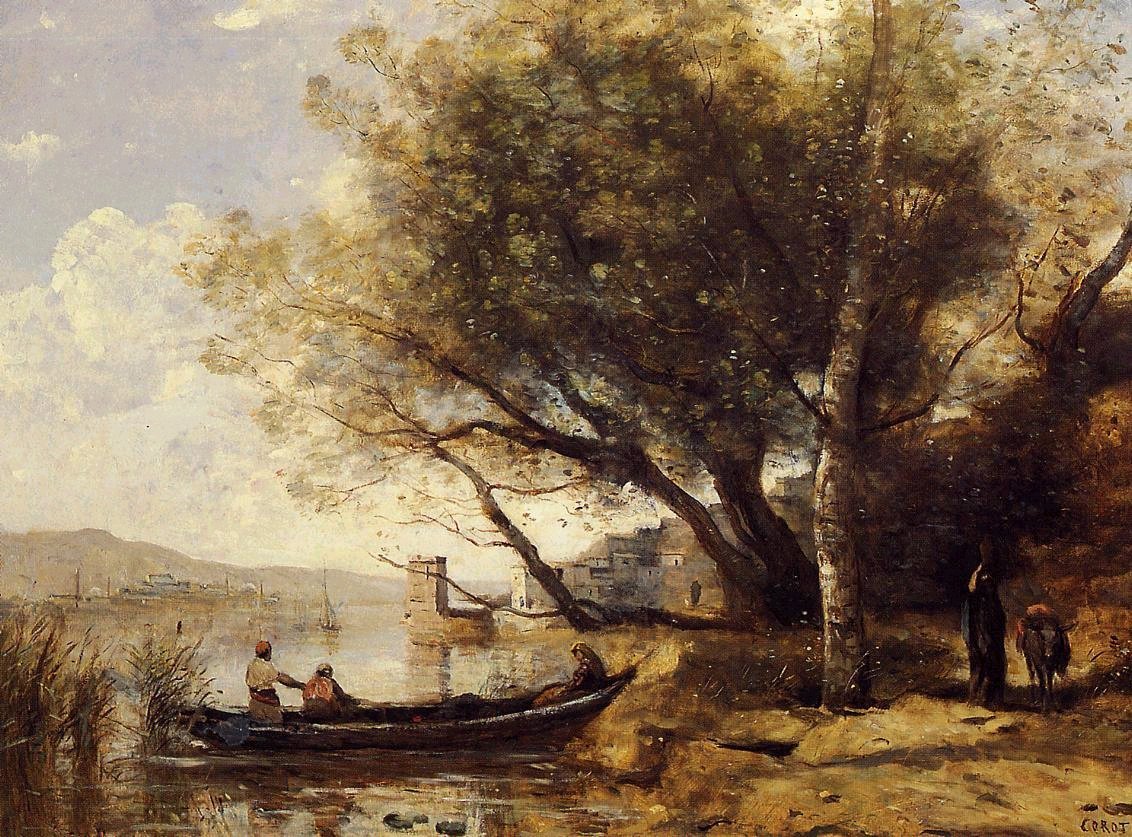 Smyrna, Bournabat av Jean Baptiste Camille Corot