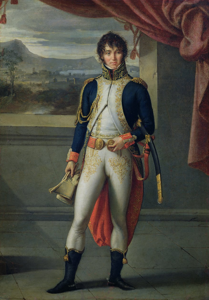 Joachim Murat (1767–1815) av Jean Baptiste Joseph Wicar