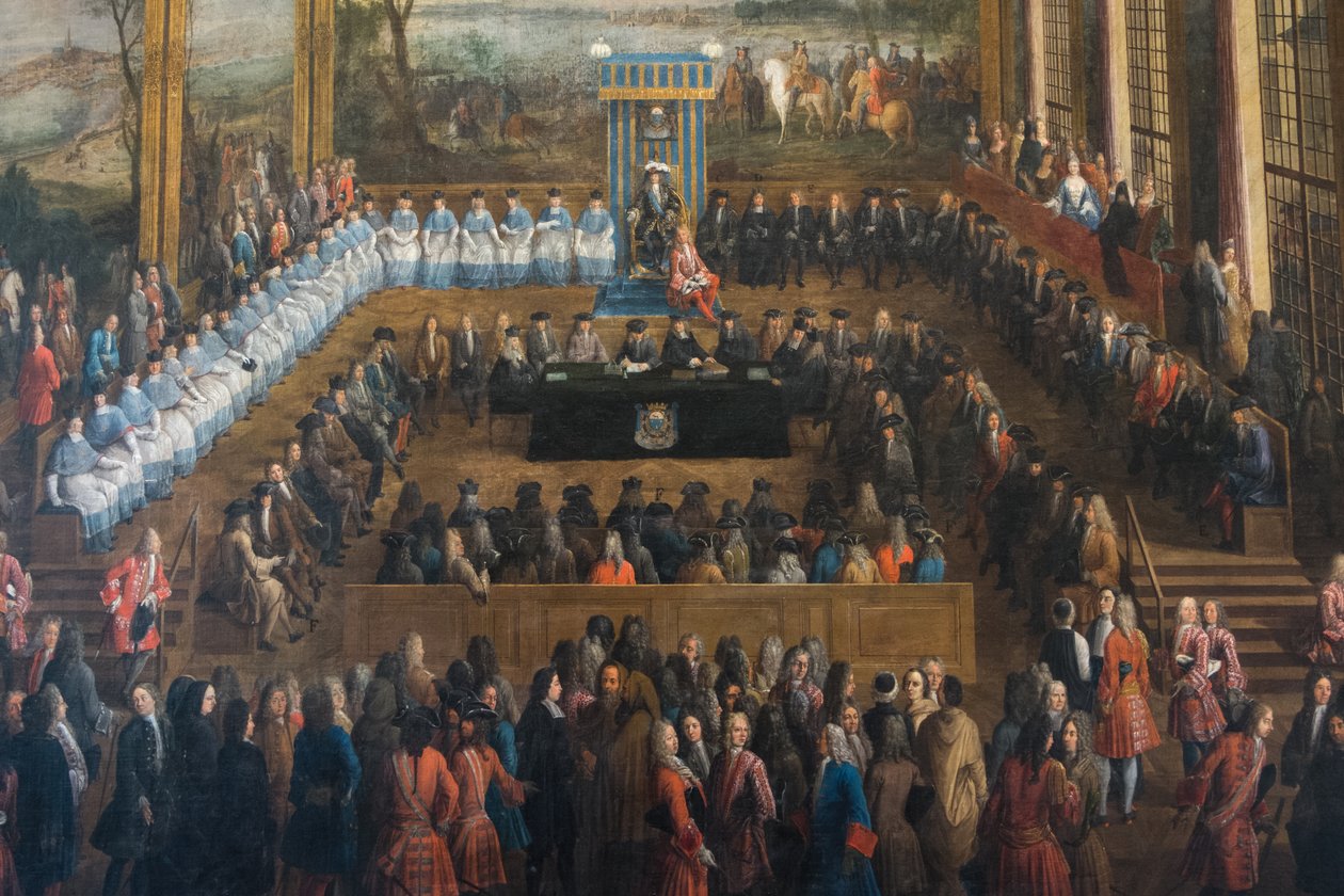 Lerret av Estates General of Languedoc av Jean Baptiste Martin
